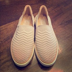 UGG Sammy Slip on Knit Sneakers